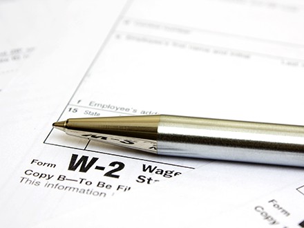 Form W-2 in St Petersburg Florida