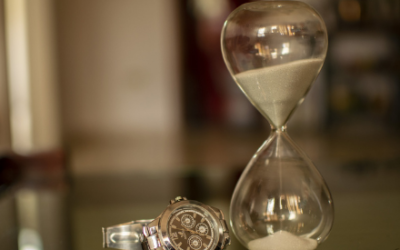 Tax Deadline Extended Hourglass